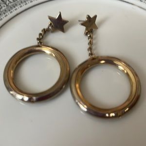 Vintage Gold Tone Earrings